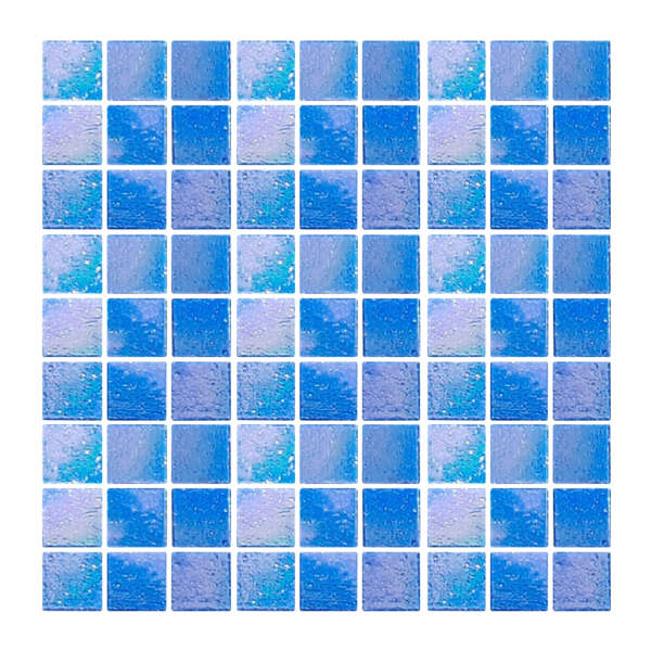 Azulejo para Piscina Vetro venezia Brillare Azul Cobalto C044 2x2cm