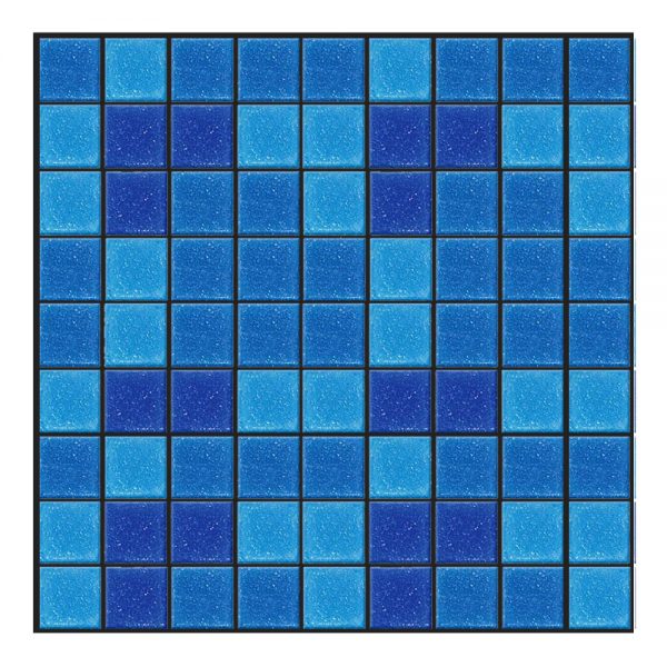 Azulejo Vetro Venezia Mezcla Miami 2x2 cm