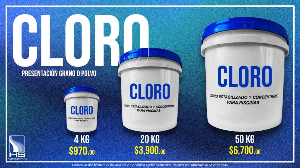 ¿Dónde comprar Tri Cloro para Alberca en Guadalajara?