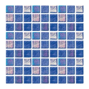 Mosaico Hispano Destellos Azul Cobalto ND7802