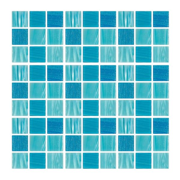 Mosaico Cristalo Vitreo LUXE Sky Clara 3.5x3.5cm